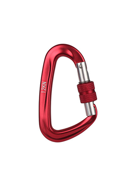 Choice Red-12KN Accessories Outdoor Ascend Security Master Lock Climbing Key ...