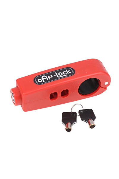 Choice Red Bike Anti-Theft Lock Electric Bicycle Brake Handlebar Grip Lock Po...