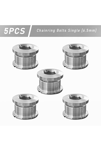 Choice 5 قطع S-6.5mm KRSEC 4/5 قطع براغي تروس سلسلة من سبائك التيتانيوم، براغ...