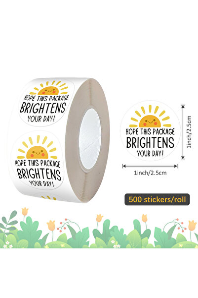 Choice H0943-1 بوصة، 500 قطعة، ملصقات شكر لتزيين علب الهدايا والأظرف، ديكورات...