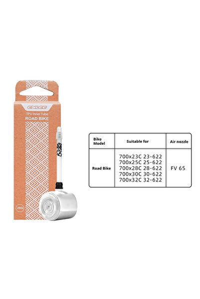Choice أنبوب داخلي للدراجة الهوائية مقاس 65 مم من إنلي، مناسب للدراجات الجبلي...