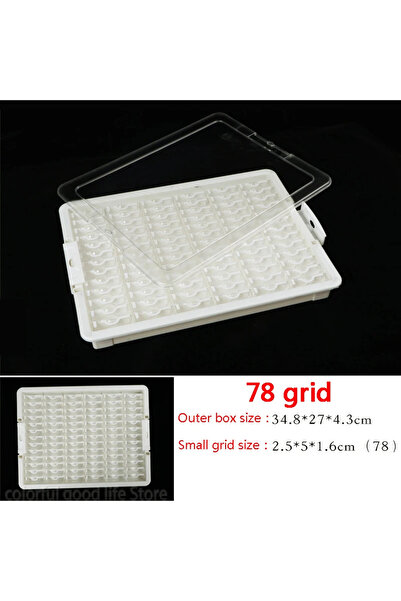 Choice 78 gird 42/50/78 Grids Box Elizabeth Ward Bead Storage Portable Contai...