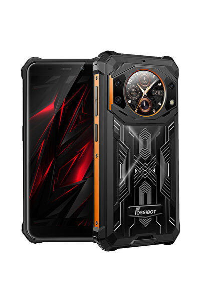 Fossibot F101 Pro Orange, 4G, Dual Display, 5.45" IPS, Helio P60, 8GB RAM, 12...
