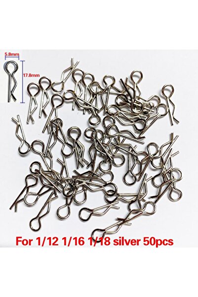 Choice1 مجموعة من 50 قطعة من قطع غيار سيارات التحكم عن بعد بمقاسات 1/5، 1/6، ...