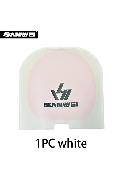 Choice 1PC white SANWEI Double-Sided Table Tennis Racket Protective Film Dust...