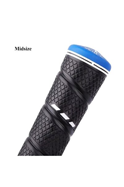 Choice مقبض جولف خشبي قطعة واحدة، لون أزرق، غلاف احترافي، مقاس قياسي/متوسط/كب...