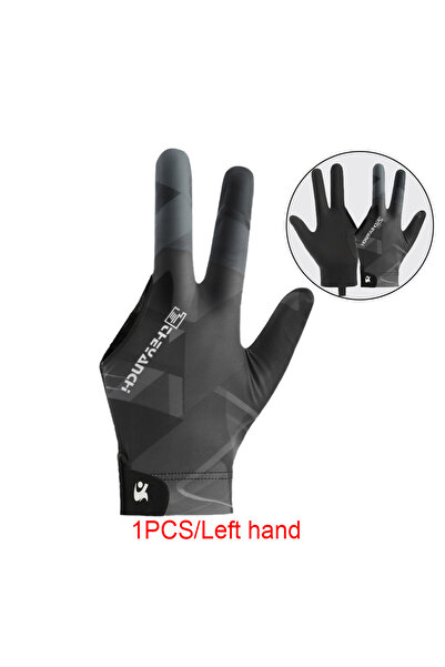 Choice أسود رمادي - قفازات بلياردو GTUBIKE قطعة واحدة، قبضة محسّنة، يد يسرى، ...