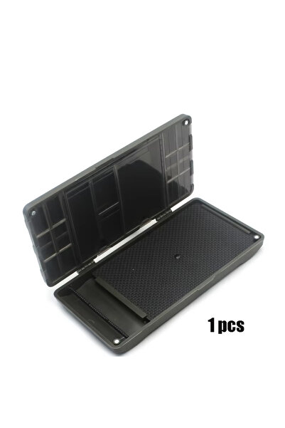 Choice صندوق أدوات صيد متعدد الأقسام، قطعة واحدة، مصنوع من مادة ABS المتينة م...