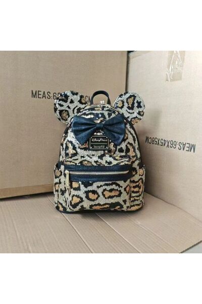 Choice1 A Disney Mickey And Minnie Mouse Sequin Backpack A Fashionable And Cu...