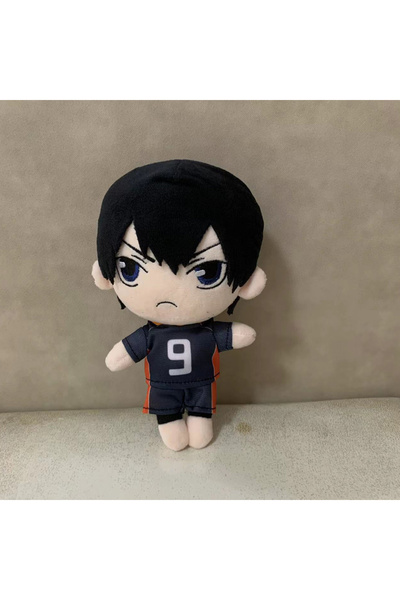 Choice دمية هايكيو القطيفة مقاس 20 سم (A5) - دمية كرة طائرة أنمي ناعمة محشوة ...