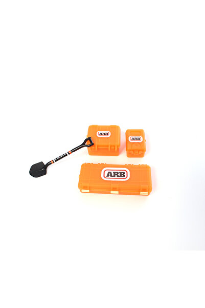 Choice Orange 3piece set 1/18 1/24 Scale RC Storage Box for SCX24/FCX24/Endur...