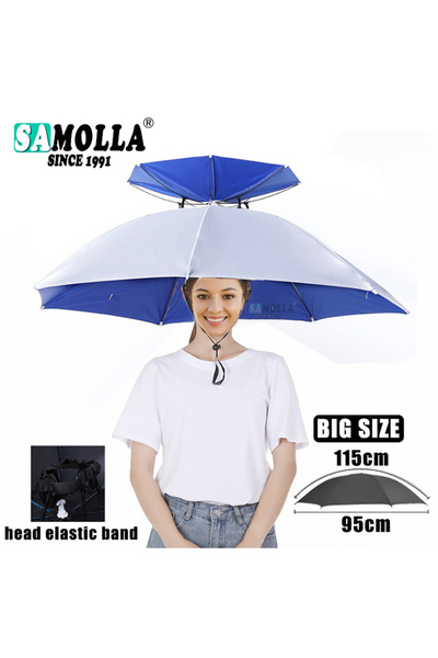 Choice مظلة مطر محمولة كبيرة الحجم (M) قابلة للطي، لون أخضر عسكري، مناسبة للت...