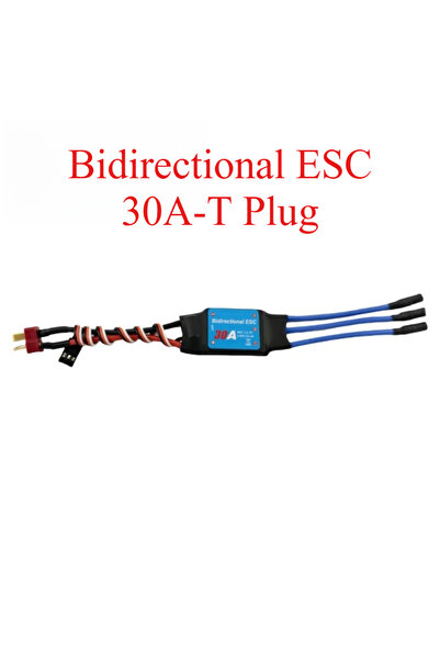 Choice 30A-T Plug Bidirectional 30A/40A/50A Bidirectional Brushless ESC for R...