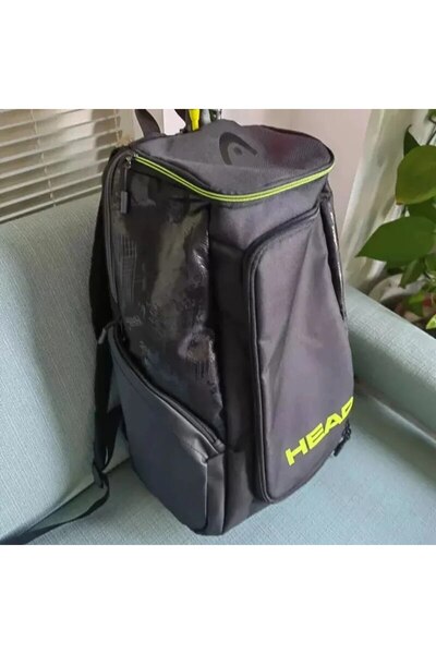 Choice حقيبة ظهر تنس سوداء نيون من هيد إكستريم نايت، من بيريتيني، عبوة من قطع...