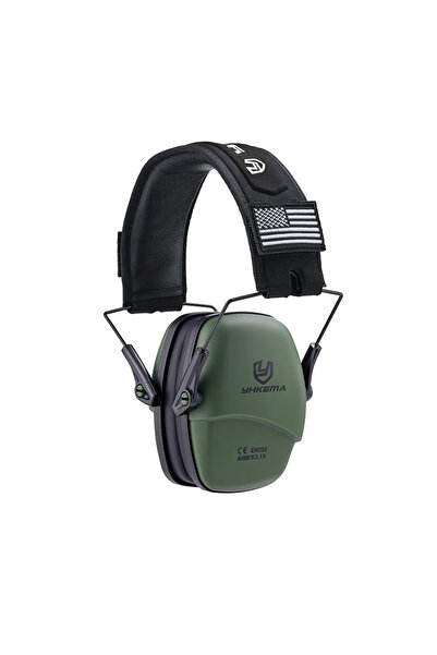 Choice سماعات أذن تكتيكية خضراء خارجية للرماية السلبية، مضادة للضوضاء، مكبرة ...