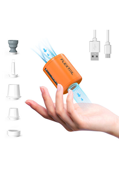 Choice مضخة هواء كهربائية صغيرة الحجم من أورانج فليكس تيل 2 / 2X - 4 كيلو باس...