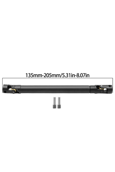 Choice16 عمود إدارة فولاذي شديد التحمل من MYHRC، أسود اللون، بطول 135 مم، لسي...