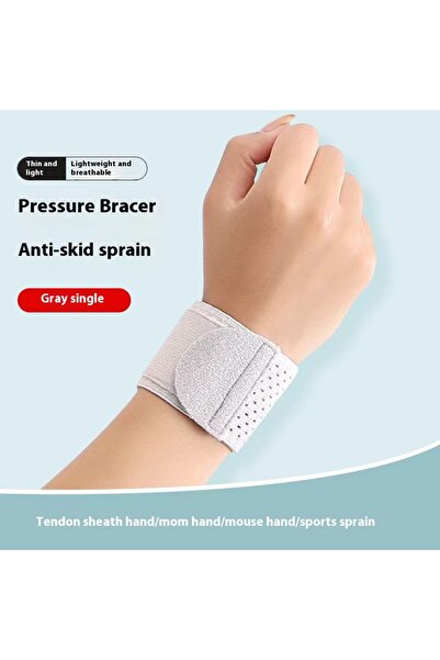 Choice grey Sports wrist protector for women with twisted tendon sheath, badm...