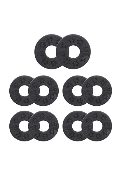 choice2 10Pcs Black Miwayer 10 Pcs Guitar Strap Lks Anti Slip PE Pads/Secure ...