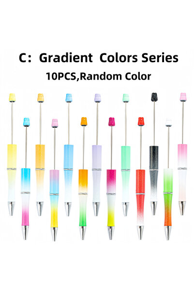 Choice أقلام حبر جاف جديدة مصنوعة من البلاستيك، بألوان متدرجة، 10/20/50 قطعة،...