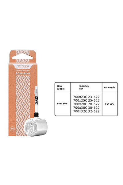 Choice أنبوب داخلي للدراجة الهوائية مقاس 45 مم من إنلي، مناسب للدراجات الجبلي...