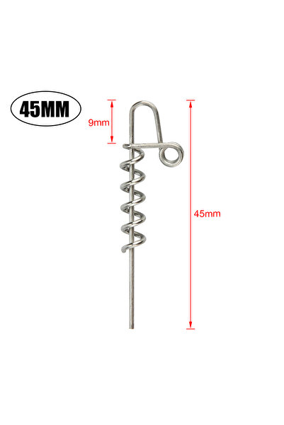 Choice دبوس تثبيت الطعم الناعم من خشب الورد 45 مم، زنبركي، قفل ثابت، متعدد ال...