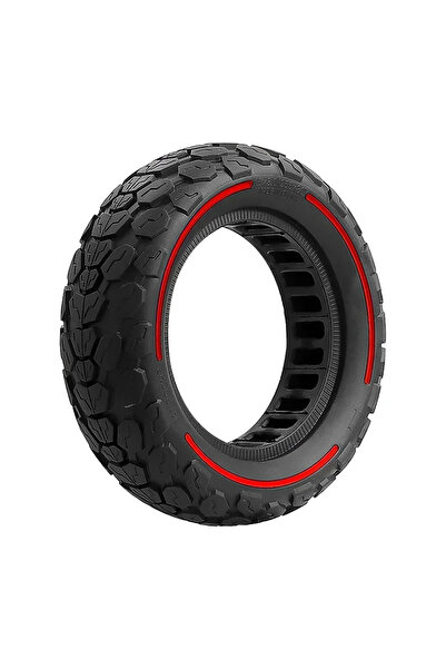 Choice إطار صلب أحمر A-red 10x3.0 (255x80) 255*80 80/65-6 مناسب لـ ZERO10X /K...