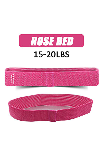 Choice Rose red Fitness Elastic Resistance Bands Home training yoga sport res...