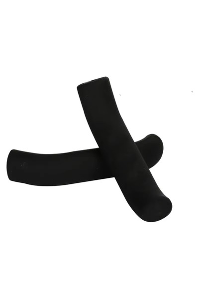 Choice غطاء حماية مقبض فرامل الدراجة باللون الأسود، زوج واحد، لحماية ذراع فرا...