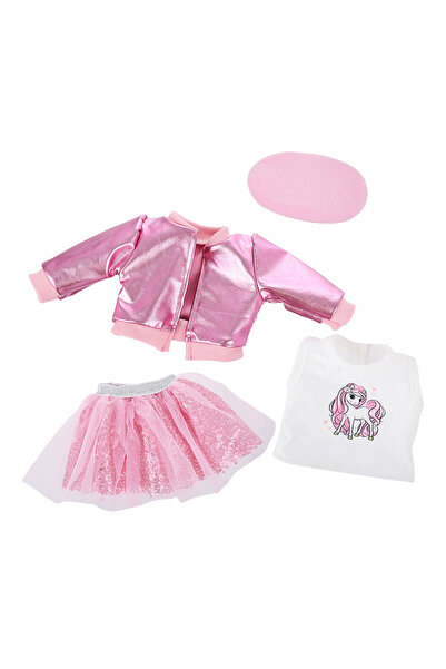 Choice pink 18inch American Doll Clothes Dress Pink Coat Outfit Newborn Doll ...