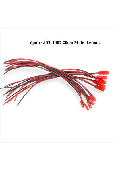 Choice1 6pairs JST M F High quality and 100%NEW 3/6Pairs 200mm 22JST 2 Pin Pl...