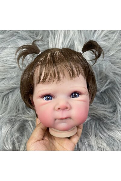 Choice طقم دمية بيبي بيتي مطلية مسبقًا بعيون زرقاء، طولها 18 بوصة، مع مجموعة ...