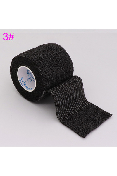 Choice 5cm X 4.8m black COYOCO 2.5/5/7.5/10cm*4.8m Non Woven Elastic Self Adh...