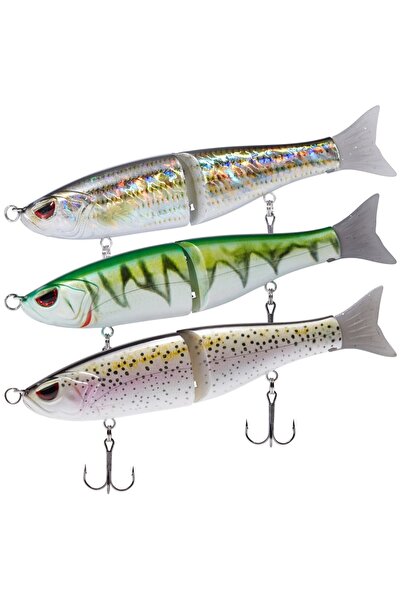 Choice 11.5 سم، 18.4 غرام، ألوان متنوعة، نمط A، طعم سباحة Bassdash، طعم انزلا...