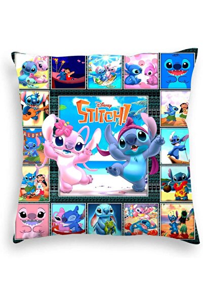Choice 45x45 cm stitch 6 Anime Figure Disney Stitch Double Sided Print Pillow...