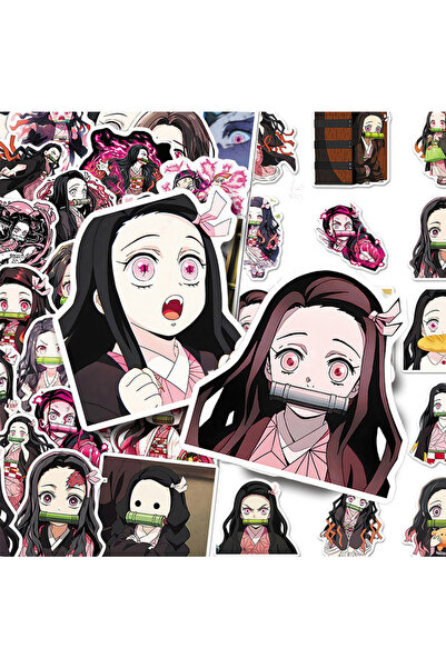 Choice 50PCS 10/30/50pcs Cute Demon Slayer Anime Kamado Nezuko Stickers Carto...