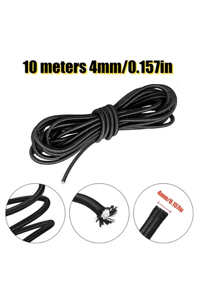Choice 10 Meters 4mm 10M Strong Elastic Cord Rope Band Sewing Clothing Craft ...