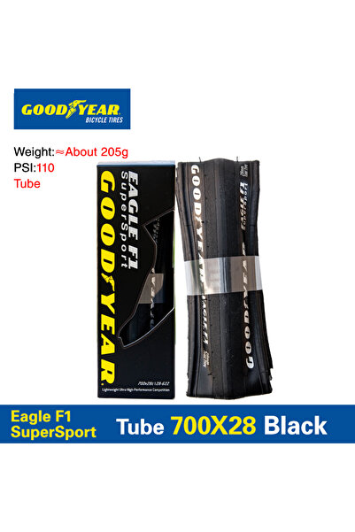 Choice إطارات دراجات قابلة للطي من نوع Goodyear Eagle F1 مقاس 700x25/700x28C ...