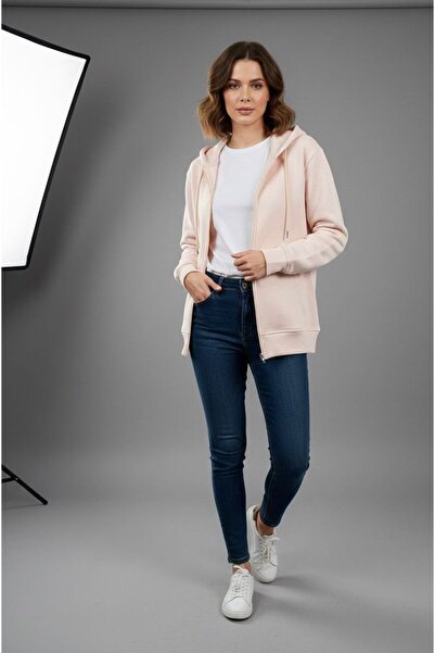 Paydey Fleece-Lined Hooded Cardigan