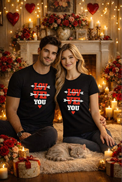 MVRDAR Tricou unisex 100% Bumbac personalizat Colectia Valentineâ€™s Day, Dra...