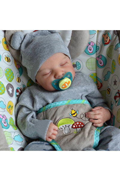 Choice Genderless Rag Doll With Grey Clothes 46CM Reborn Baby Doll Levi Mixed...