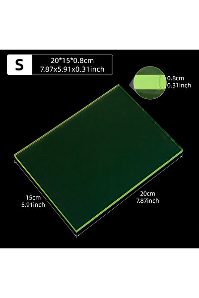 Choice S 1pc Polyurethane Leather Punching Mat, Soft Stamping Protection Pad,...