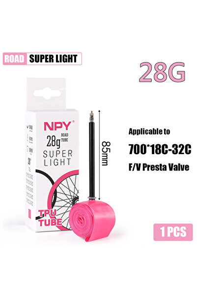 Choice صمام بريستا 700c 18-32C قطعة واحدة - 28 جرام - 85 مم أنبوب داخلي من ما...