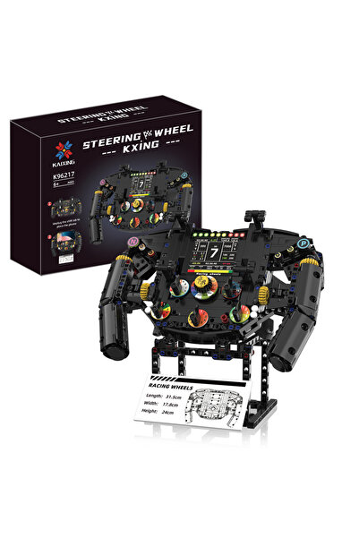 Choice مع صندوق K96217، مكعبات بناء عجلة قيادة إبداعية، نموذج عجلات سباق محاك...