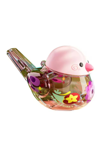 Choice Pink Bird Water Whistle ABS Material Colorful Bird Water Whistle Pipe ...