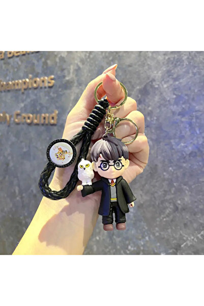 Choice B450-1-هاري بوتر. سلسلة مفاتيح هاري هوجورتس، شخصية كرتونية لطيفة، زينة...