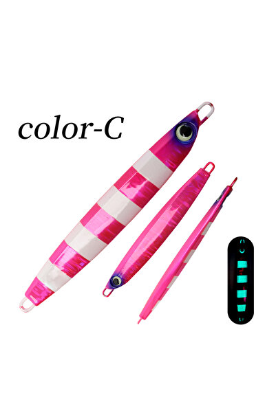 Choice طعم معدني جديد من تولو، 100 غرام، لون C، بطيء الغرق، 5 ألوان، عيون ثلا...