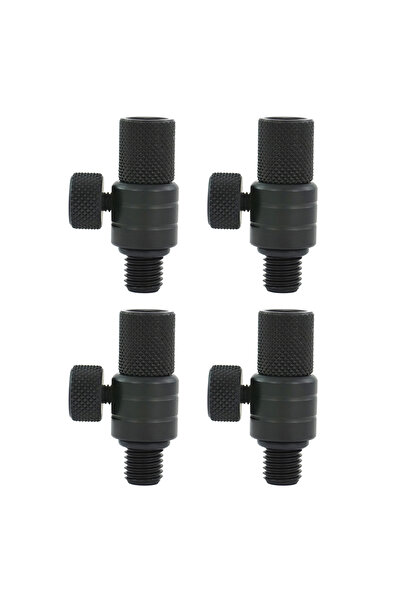 HIRISI 4 قطع من موصلات التغيير السريع لصيد الكارب، محولات ألومنيوم لحامل صنار...