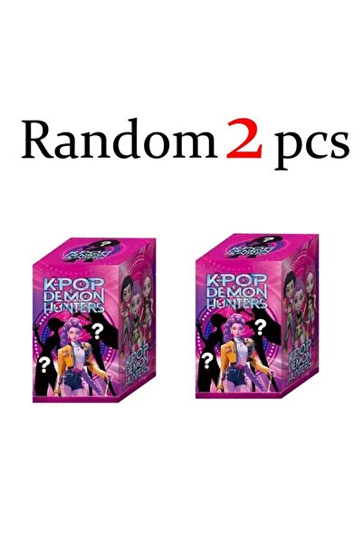 Choice Random 2pcs Anime Kpop Devil Hunter Blind Box Disassembly Fun Blind Ba...
