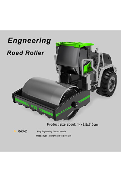 Choice Road Roller 1:55 10 Styles Diecast Simulation Engineering Truck Excava...